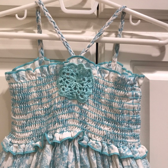 EUC Plum Pudding girls’ floral sundress 4T - Picture 2 of 5